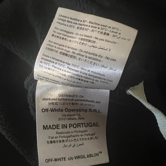 OFF-WHITE Oversized Hoodie (Tape / 2013 ) - Picture 5 of 7